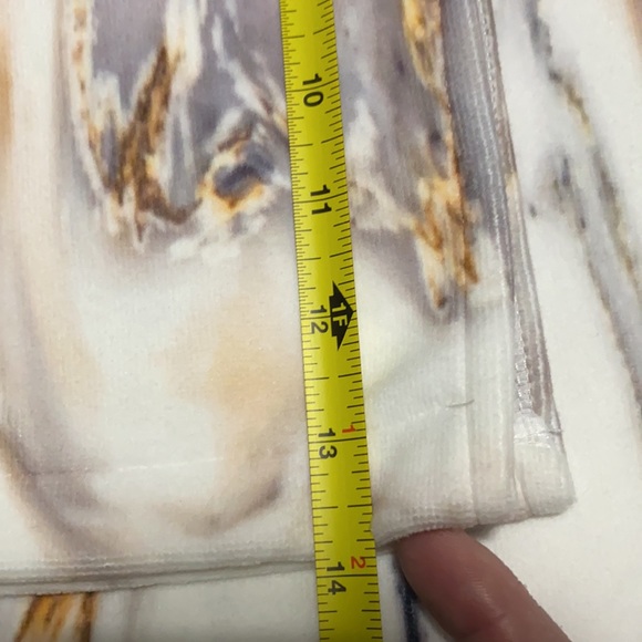 3-piece Bath towel set, marble design - Picture 8 of 10